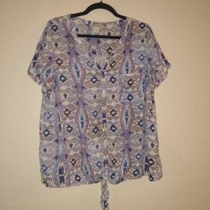 Short Sleeve Button Down Lucky Brand Shirt